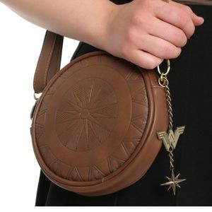 Wonder Woman Shield Crossbody Purse